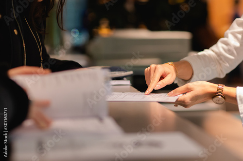 Montrer sur le papier photo