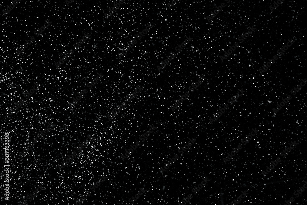 snow on a black background texture overlay bokeh highlights snow on a black background texture overlay bokeh highlights
