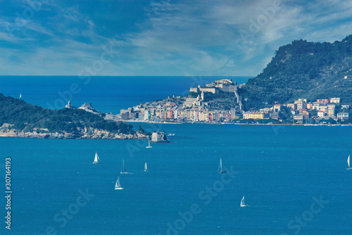 View of Portovenere is one of the most attracting villages in Liguria and its beauty was celebrated also in Roman times