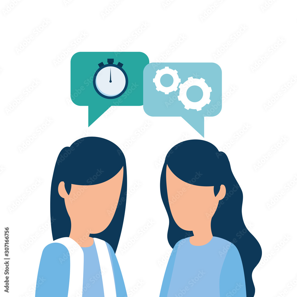 Businesswomen design, Woman business management corporate job occupation and worker theme Vector illustration Businesswomen design, Woman business management corporate job occupation and worker theme Vector illustration
