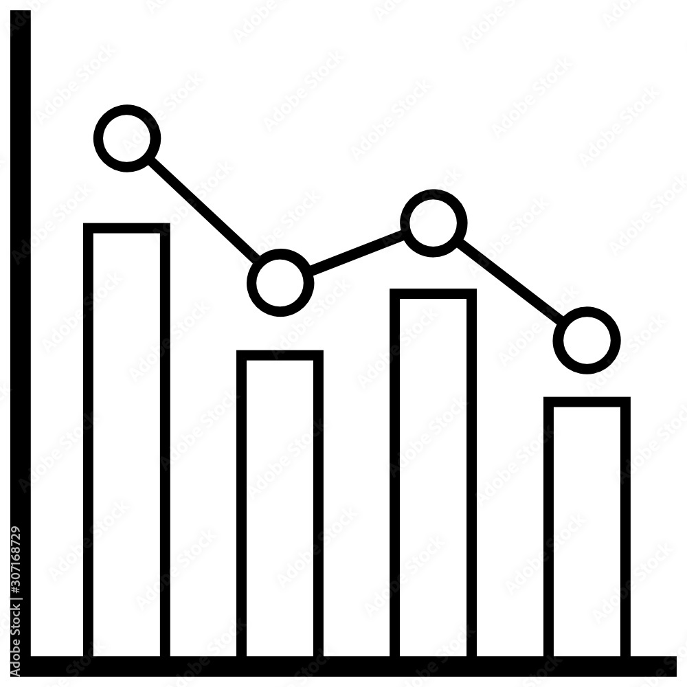 Bounded Growth Vector Icon Design Bounded Growth Vector Icon Design