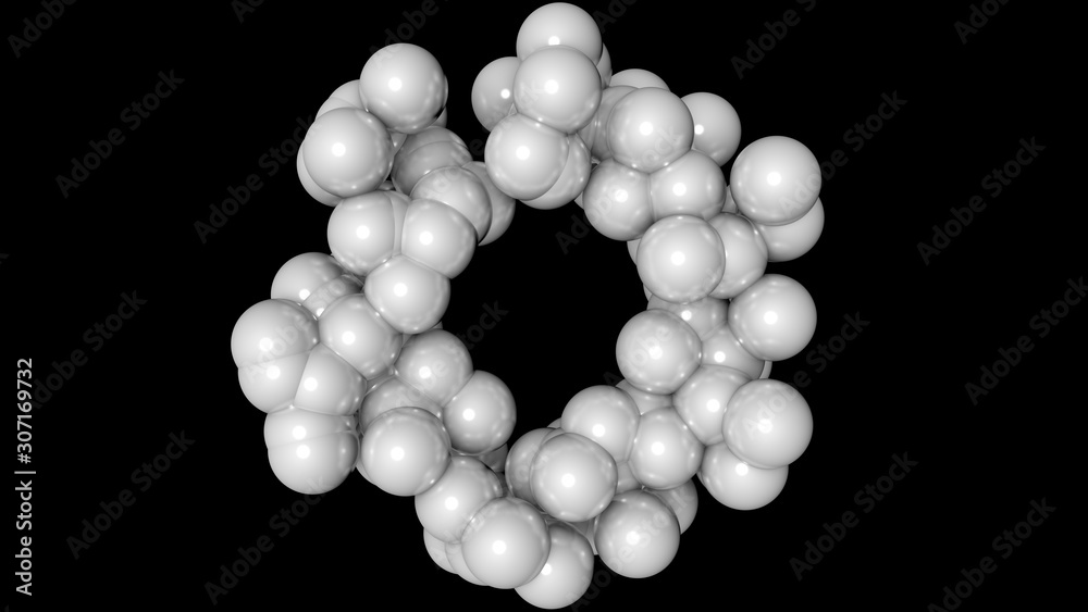 3d rendering of white flying sphere isolated on a black background 3d rendering of white flying sphere isolated on a black background