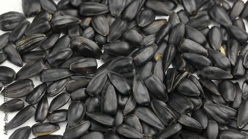 Grain seeds in a circular motion. closed