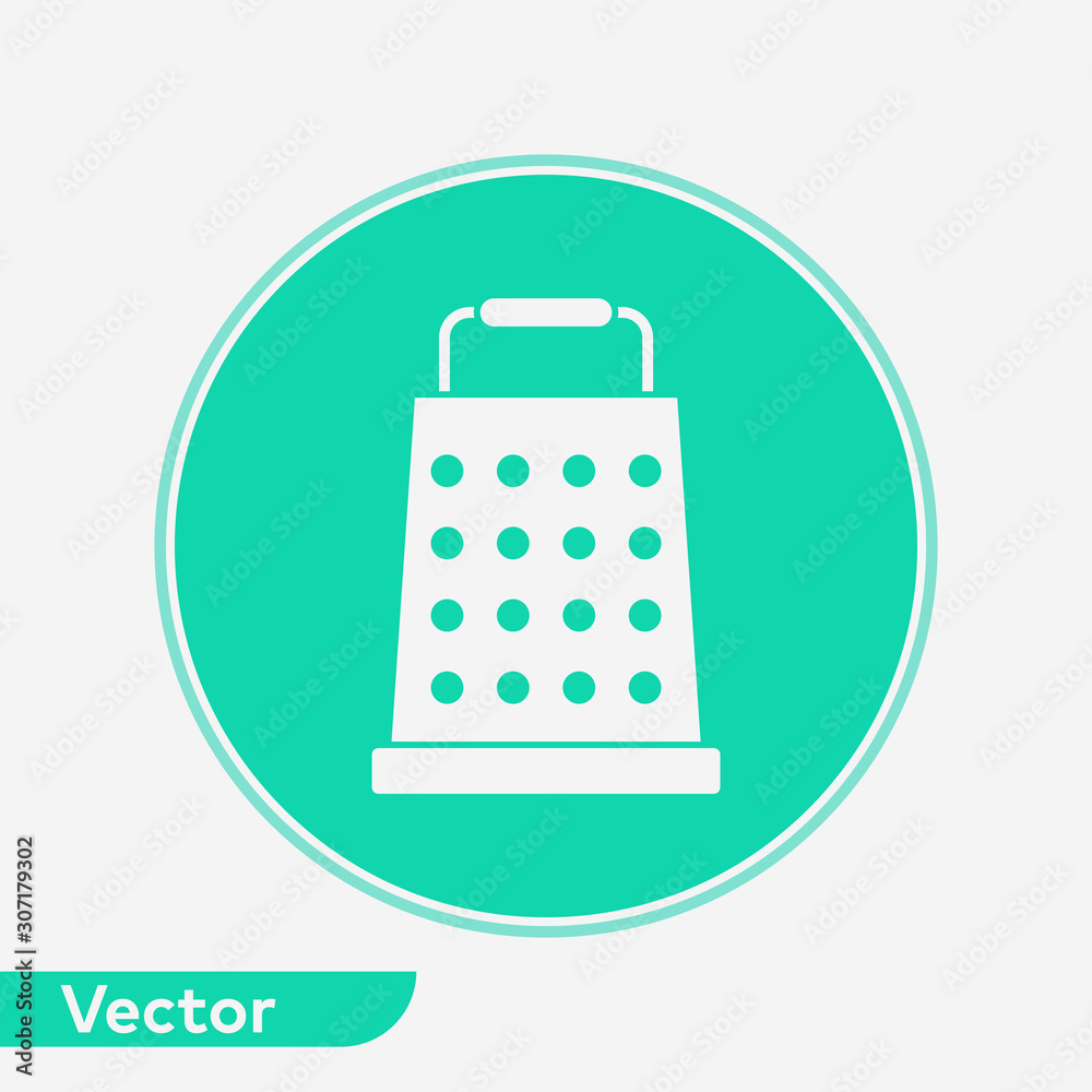 Grater vector icon sign symbol Grater vector icon sign symbol