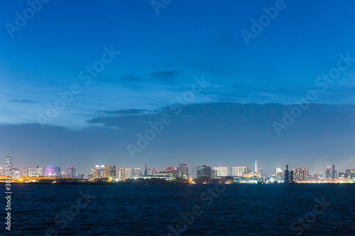 東京湾の夜景