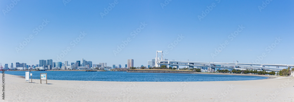 Obraz premium 都市のパノラマ