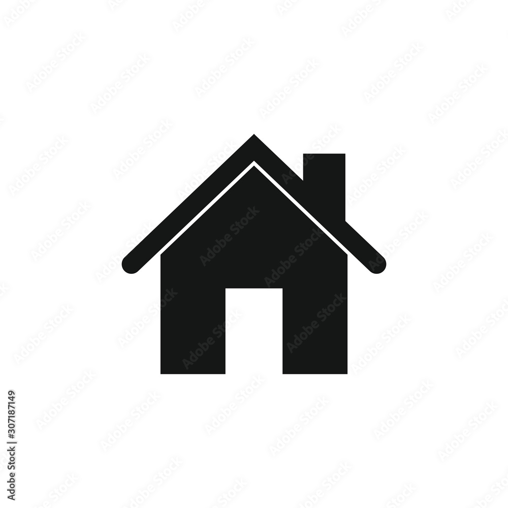 House icon vector illustration sign House icon vector illustration sign