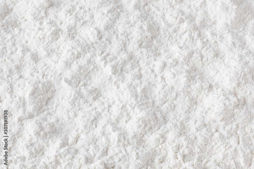 White wheat flour background