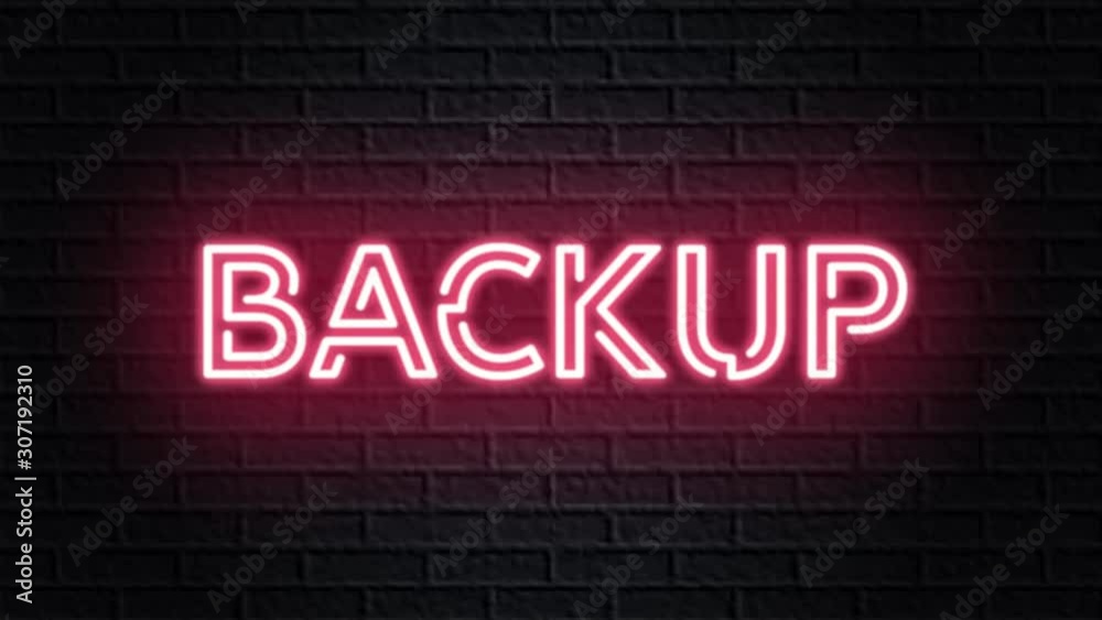red neon video animation backup red neon video animation backup