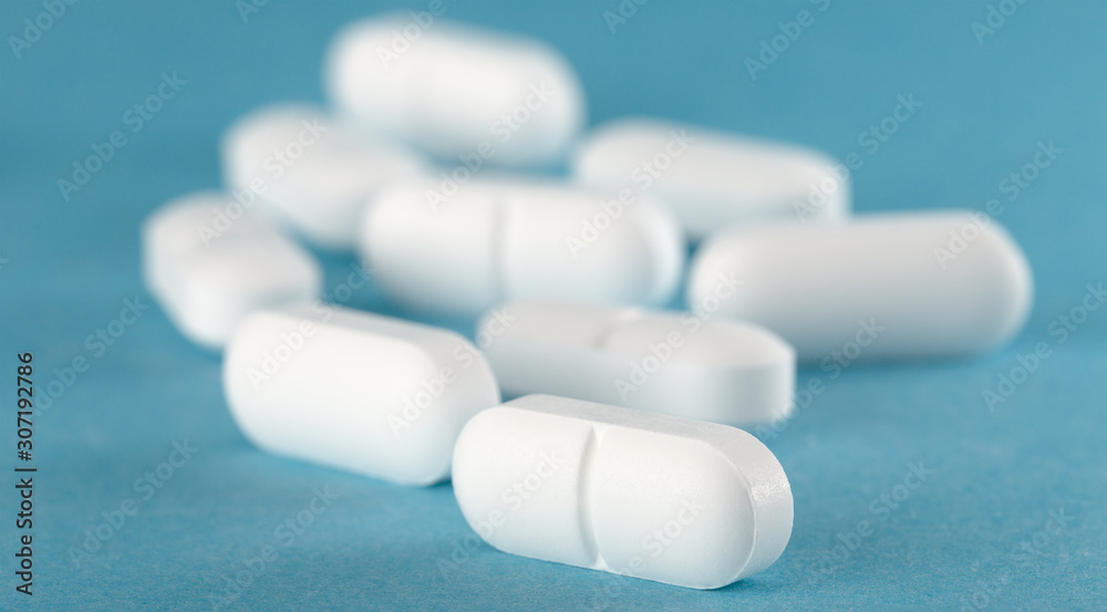 Medical pills. Images for the pharmaceutical industry. Medicine concept.