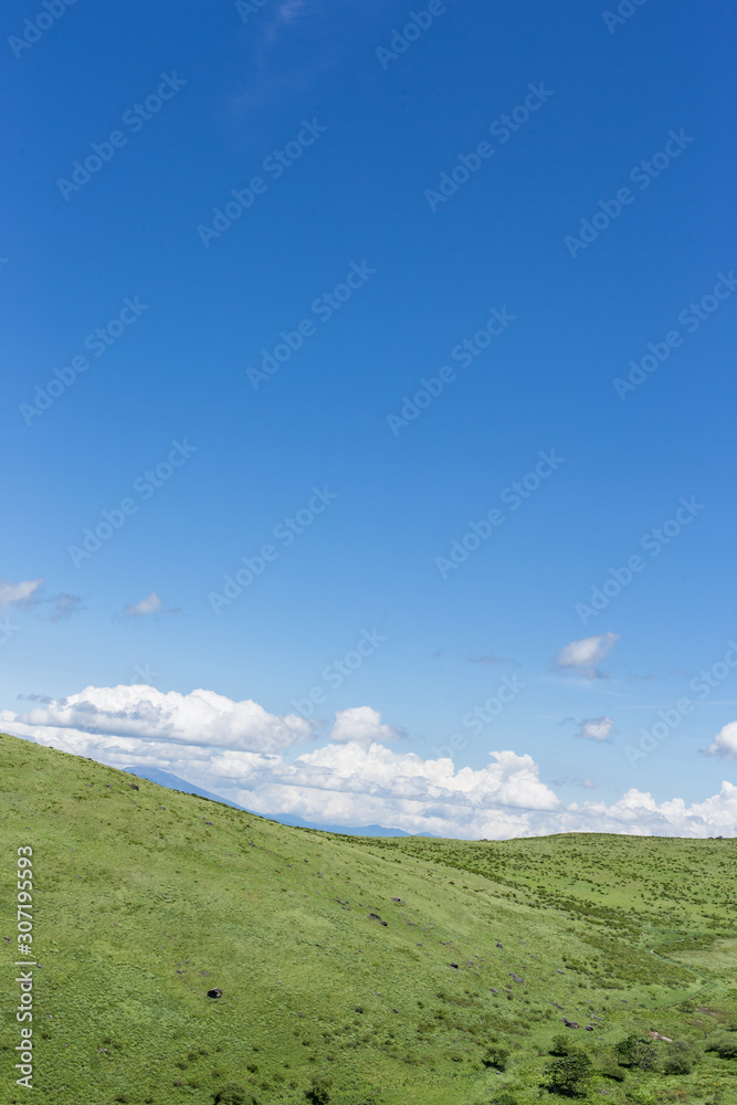 高原の風景 高原の風景
