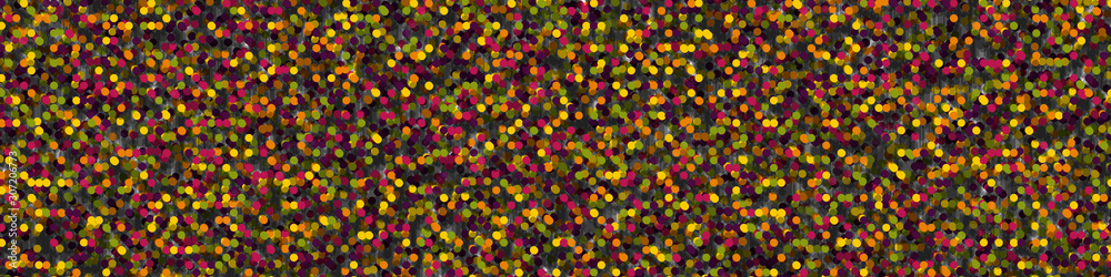 Naklejka Color Abstract Lines Rain Generative Art background illustration