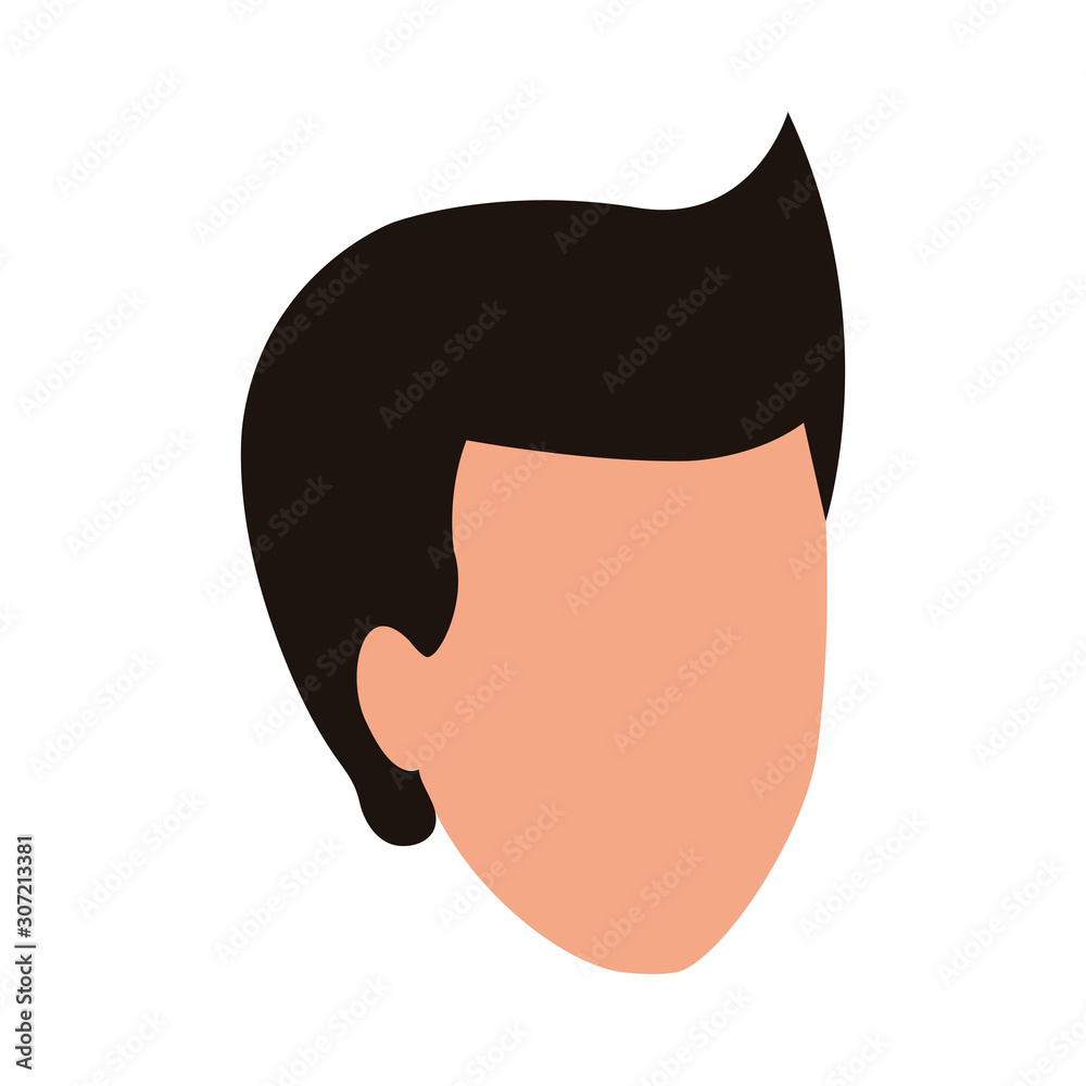 default man face icon, colorful design default man face icon, colorful design