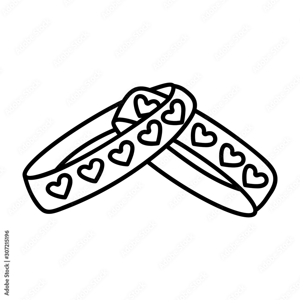Wedding Rings Drawing Wedding Rings Drawing