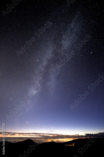 night sky with stars © Krzysztof