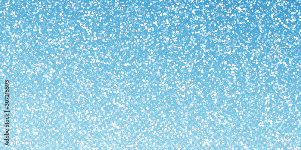 Random white dots Christmas background. Subtle fly Random white dots Christmas background. Subtle fly
