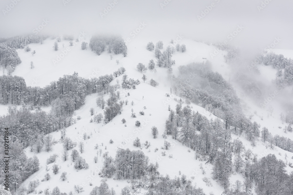 Fantastic winter landscape Fantastic winter landscape