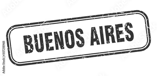 Buenos Aires stamp. Buenos Aires black grunge isolated sign