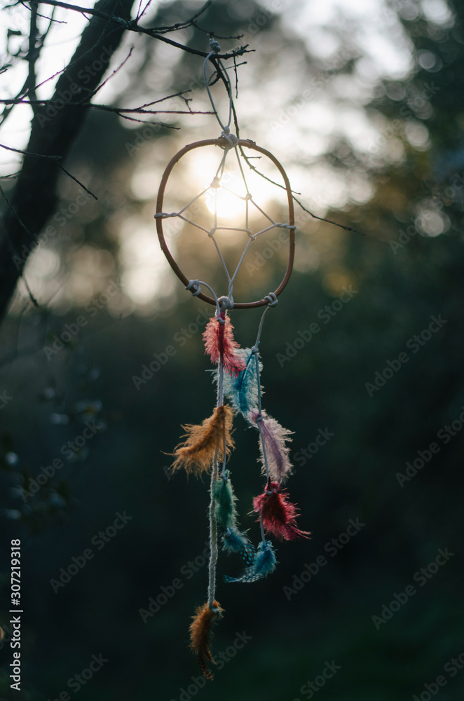 © Luana Ungaro Corujeira/Scopio - Blue and brown dream catcher
