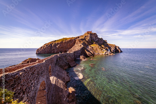 Gaztelugatxe was the scene of the worldwide hit series: game of thrones