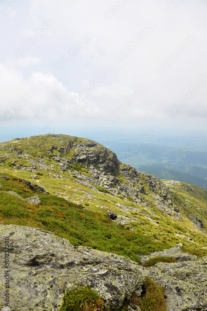 Epic view from the peak of Mt Mansfield while on the Sunset Ridge Trail, Underhill, Vermont Epic view from the peak of Mt Mansfield while on the Sunset Ridge Trail, Underhill, Vermont
