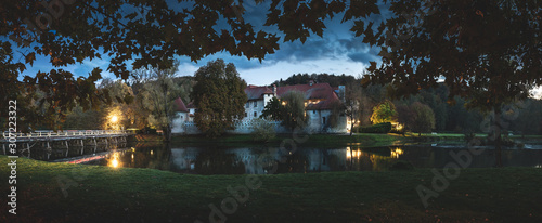 Summer evenings by the river photo