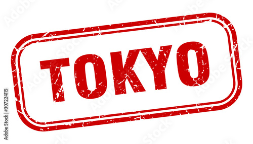 Tokyo stamp. Tokyo red grunge isolated sign