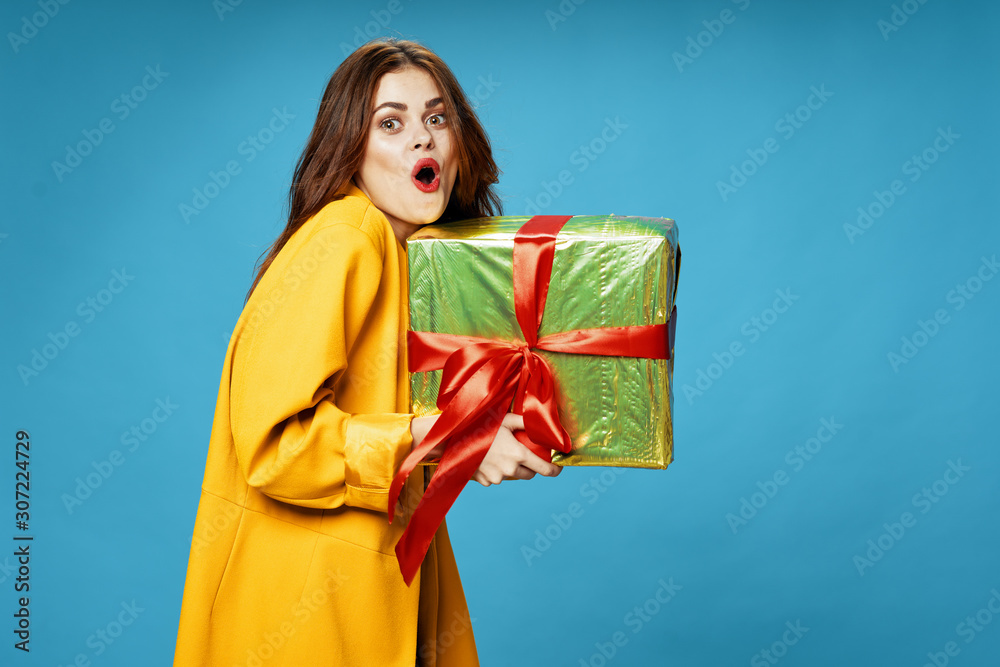 girl with gift girl with gift