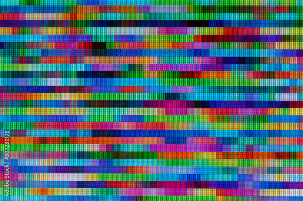 Pixel pattern of a digital glitch / Abstract background, pattern of a digital glitch.