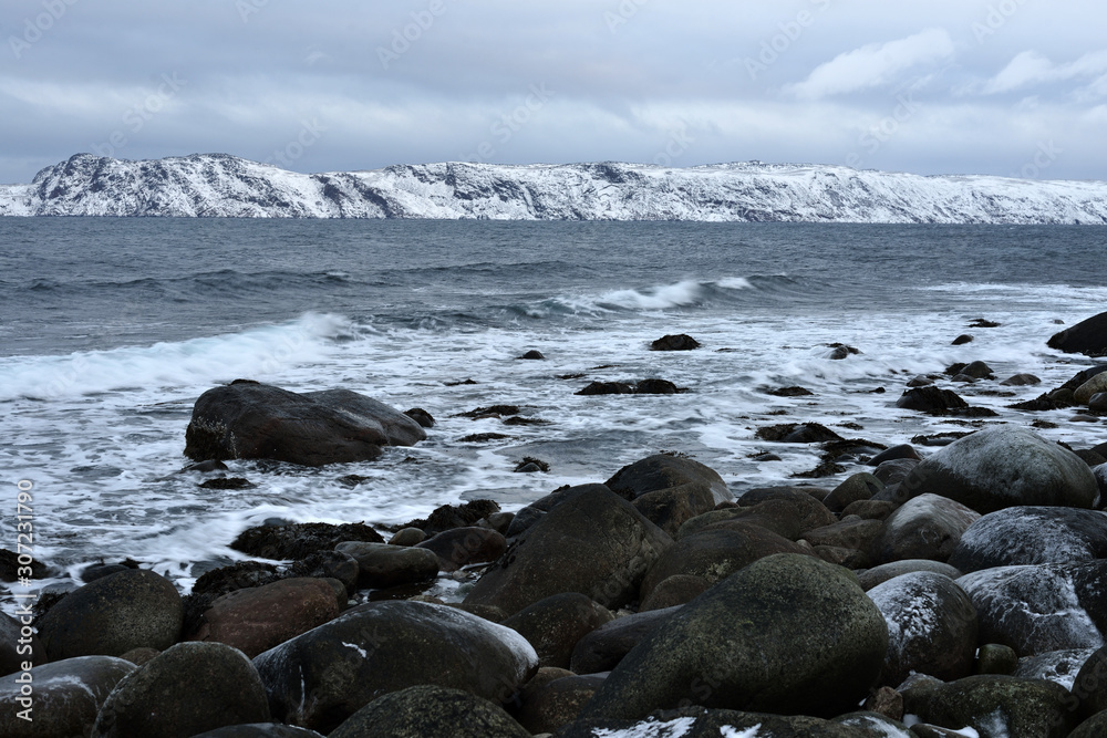 Arctic, Barents sea, Teriberka peninsula, Russia
