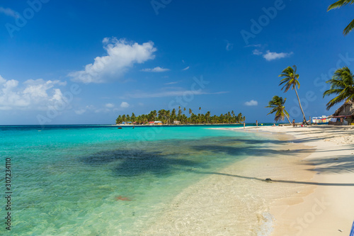 Obraz na plátně San Blas island beach