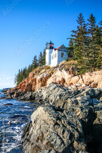 Bass Harbor Head Lighthouse in Acadia National Park photo