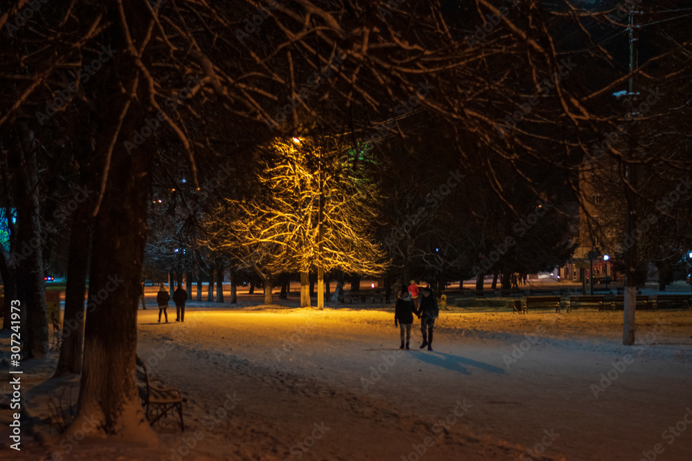 Winter in the city