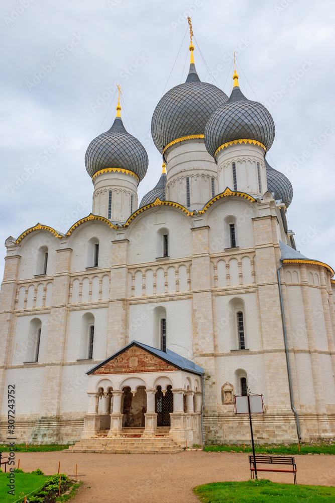 Assumption Cathedral in Rostov Kremlin, Russia