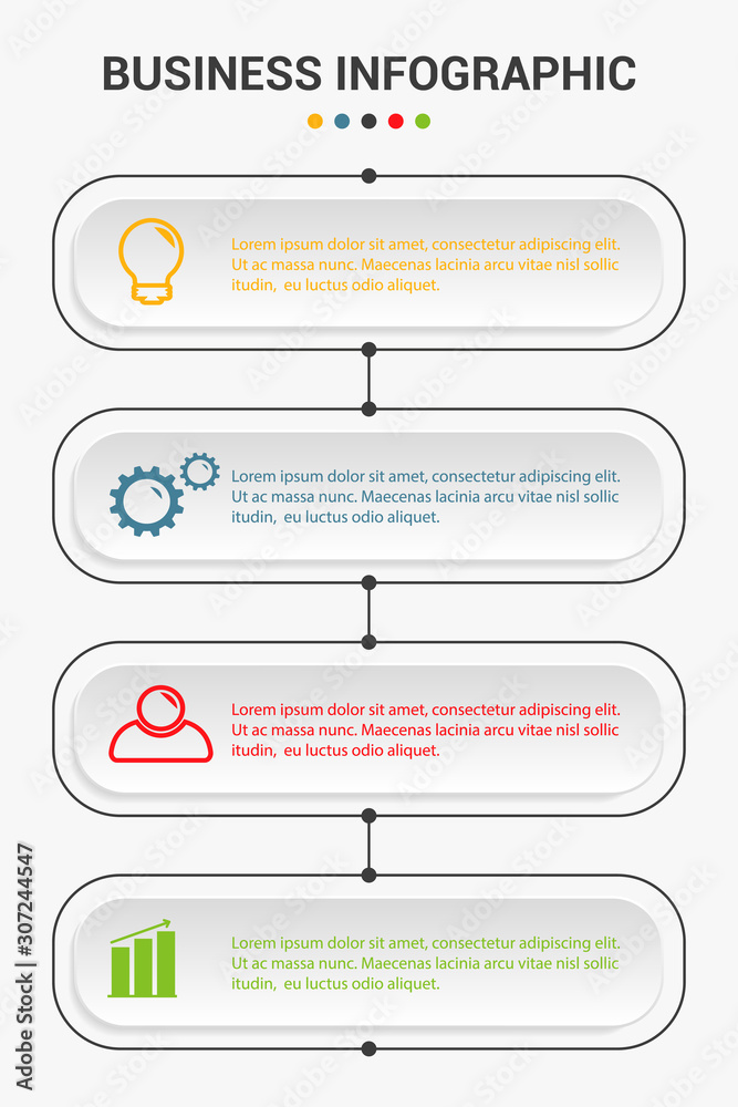 Business infographic template. Business infographic template.