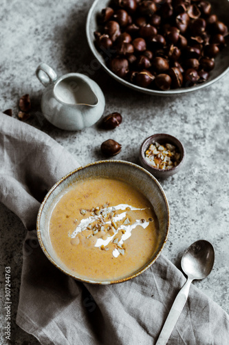 chestnut soup photo