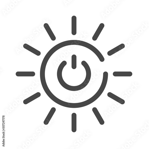 Affordable and clean energy color icon. Corporate social responsibility. Sustainable Development Goals. SDG color sign. Pictogram for ad, web. UI UX design element. Editable stroke.