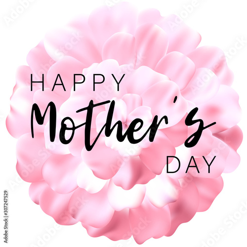 Mother day. Vintage design template with pink mother day for lifestyle design. Spring, summer, care. Beautiful spring card. Spring bouquet. Greeting card. Element decorative floral.