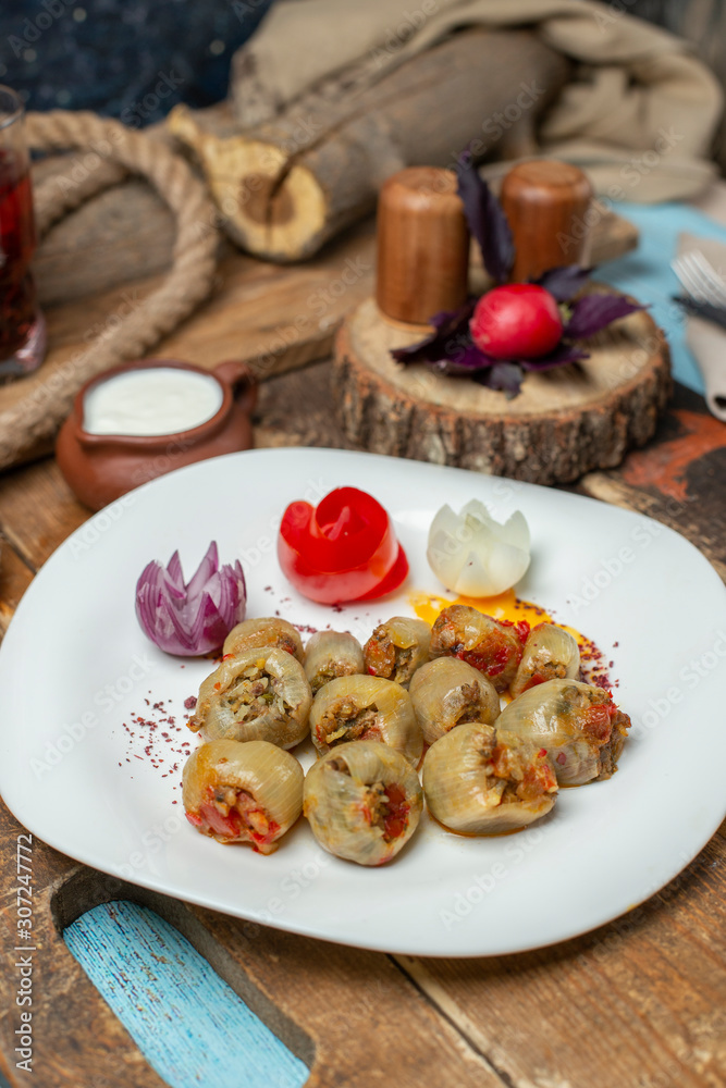 national tasty  Azerbaijan meal Dolma
