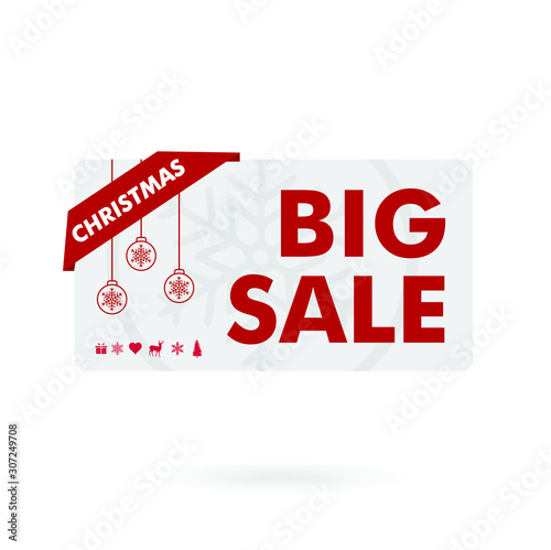 merry christmas - big sale 70 - christmas offer sales badges
