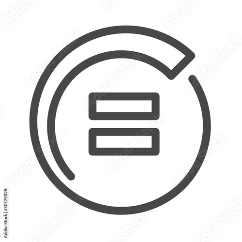 Reduced inequalities color icon. Corporate social responsibility. Sustainable Development Goals. SDG sign. Promote the economic integration of all, regardless of gender, race or ethnicity.