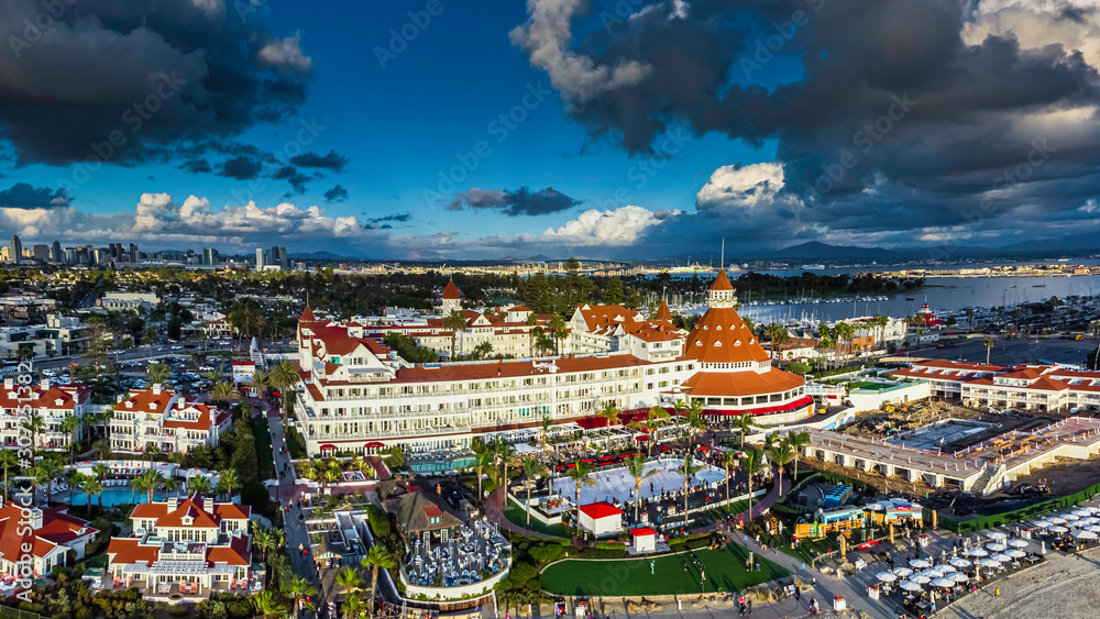 Fototapeta premium Del Coronado resort San Diego