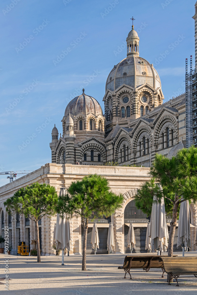 Cathedral of Saint Mary Major in Marseille, France