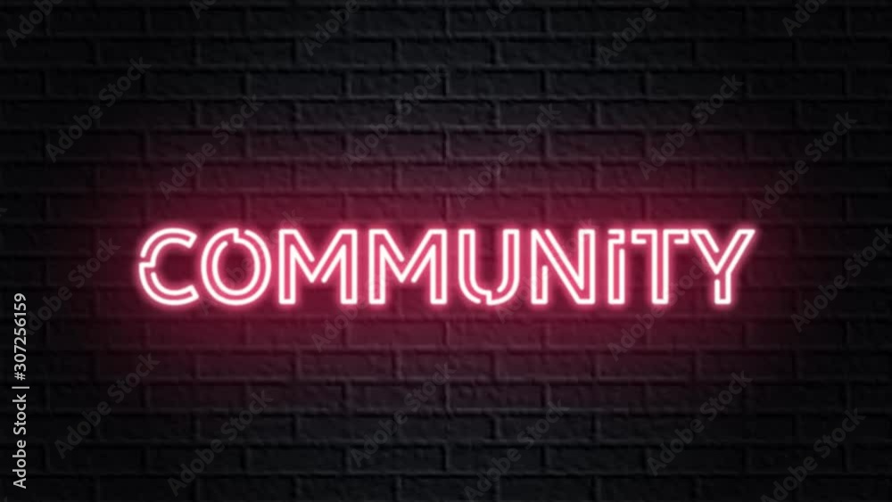 red neon video animation community red neon video animation community