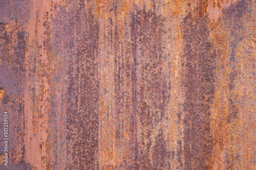 Grunge rusted texture of a metal wall