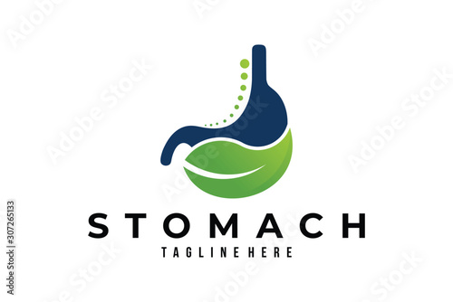 stomach care logo icon vector isolated