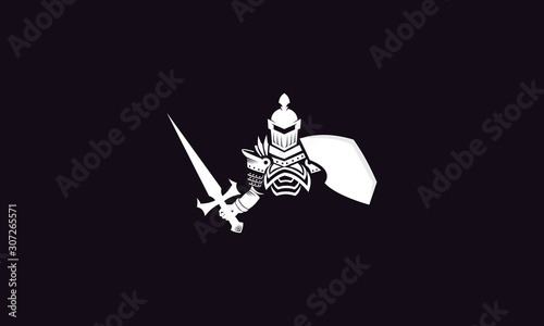 Knight Vector Royalty Logo Design Inspirations