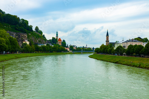 Salzach River Salzburg Austria