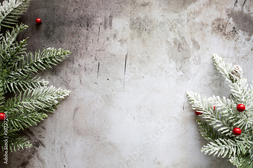 Winter Holiday Tree Backgro...