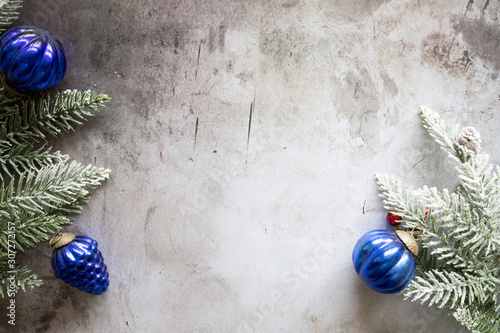 Winter Holiday Tree Backgro...